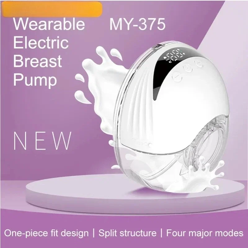 Wearable Electric Breast Pump Hands Free Electric Portable Breast Pump BPA-free with LED Display 4 Modes & 12 Levels
Wearable Electric Breast Pump Hands Free Electric Portable Breast Pump BPA-free with LED Display 4 Modes & 12 Levels