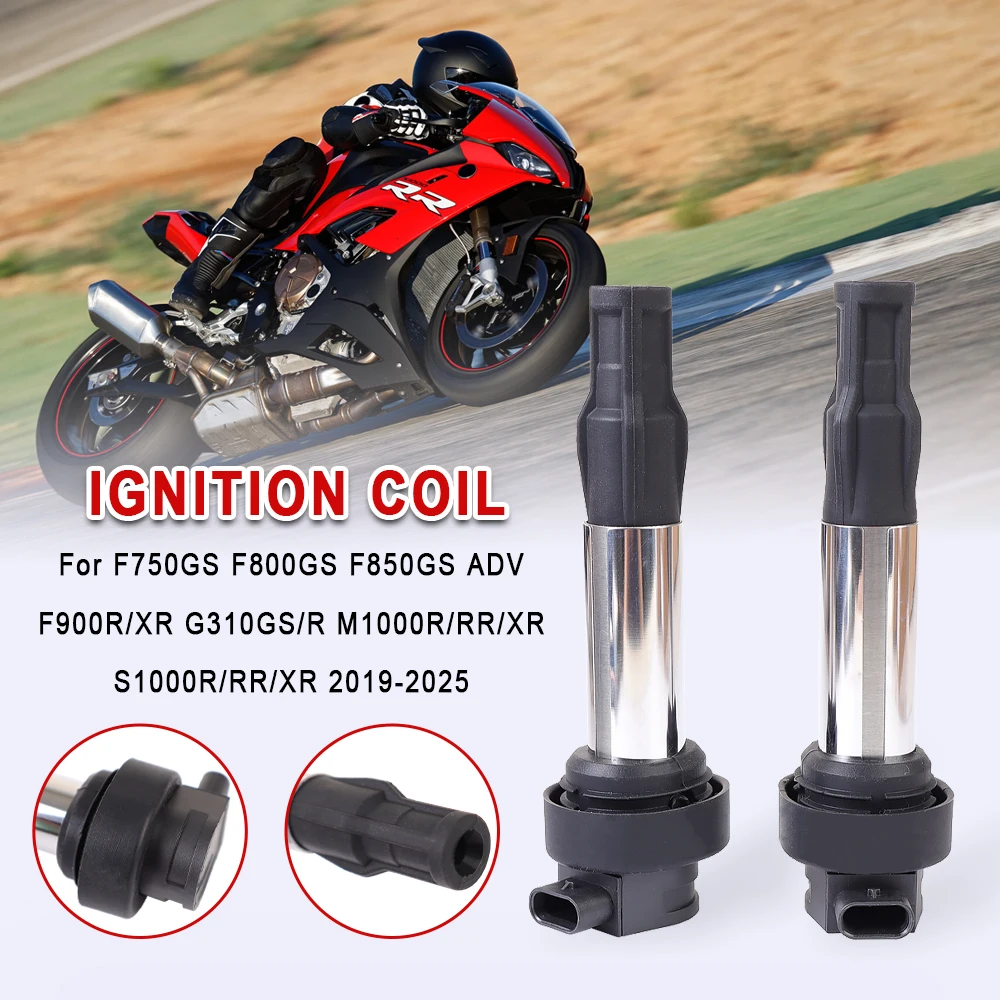 Motorcycle Ignition Coil For BMW F750GS F850GS ADV G310GS M1000R S1000RR 2019-2025 7924318-02 8569361-02 9898548-01 Accessories
Motorcycle Ignition Coil For BMW F750GS F850GS ADV G310GS M1000R S1000RR 2019-2025 7924318-02 8569361-02 9898548-01 Accessories