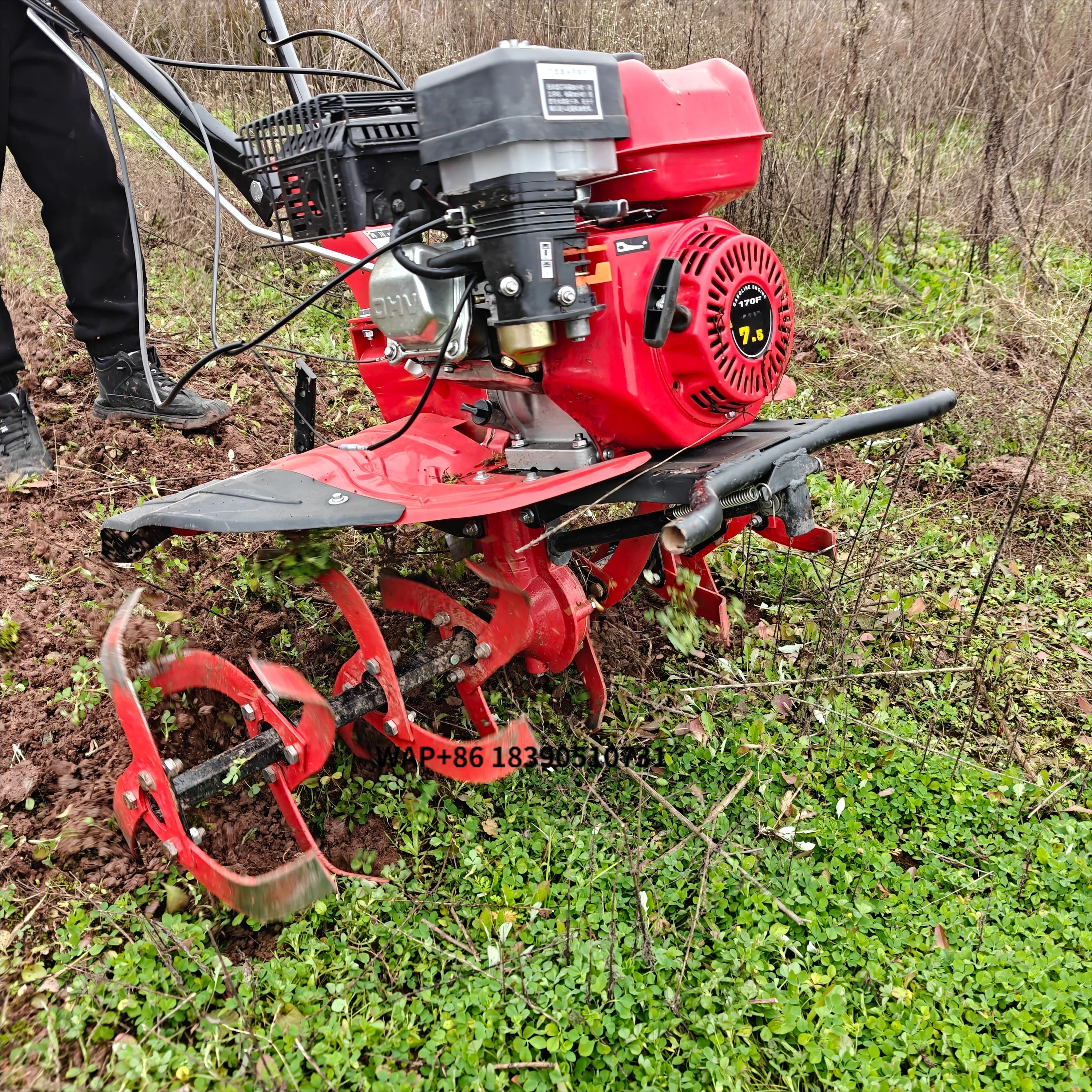 7.0HP Mini Rotary Tiller 125 Cultivator New Gearbox Small Handle Adjustment Core Engine Agricultural Machinery Equipment
7.0HP Mini Rotary Tiller 125 Cultivator New Gearbox Small Handle Adjustment Core Engine Agricultural Machinery Equipment