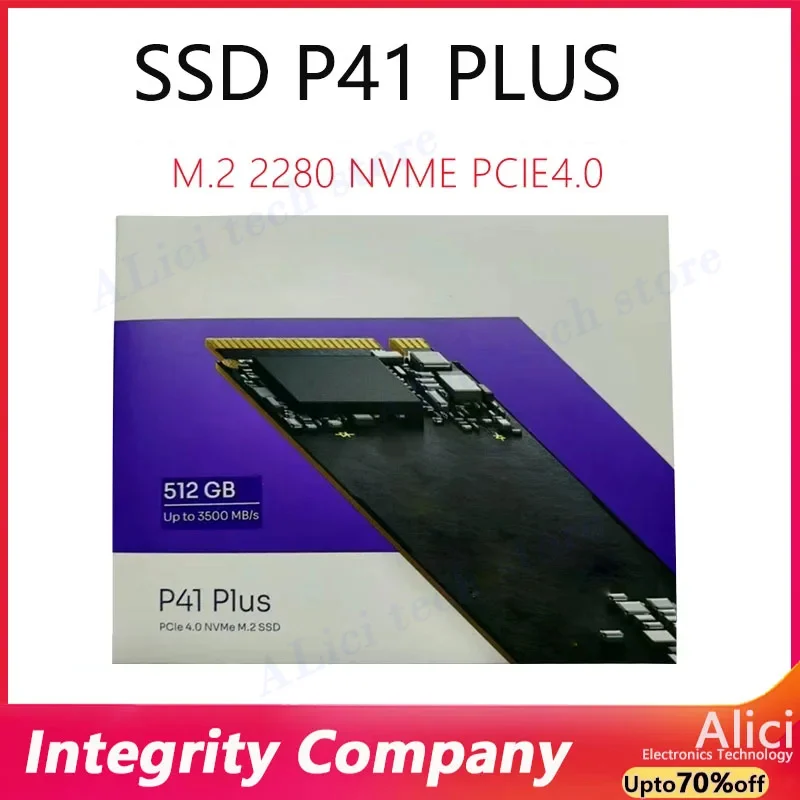 SSD for SK SOLIDIGM IIntel & Hynix P41PLUS 512g 1TB 2TB NVME M.2 2280 PCIe4.0x4 Solid State Disk Cache Original
SSD for SK SOLIDIGM IIntel & Hynix P41PLUS 512g 1TB 2TB NVME M.2 2280 PCIe4.0x4 Solid State Disk Cache Original