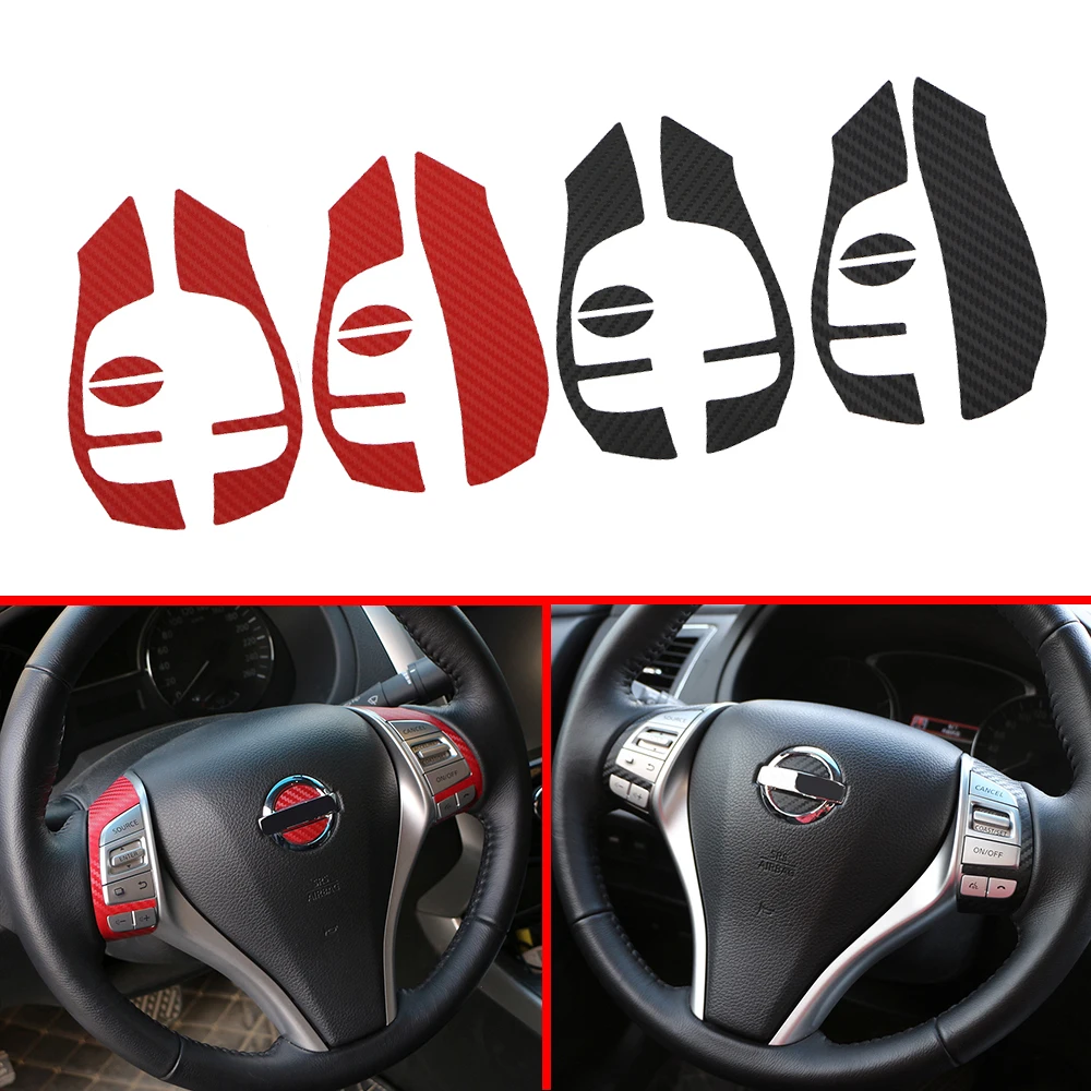 Carbon Fiber Steering Wheel Panel Buttons Cover Sticker Case for Nissan X-trail X Trail Xtrail T32 Qashqai J11 Rogue 2014 - 2018
Carbon Fiber Steering Wheel Panel Buttons Cover Sticker Case for Nissan X-trail X Trail Xtrail T32 Qashqai J11 Rogue 2014 - 2018
