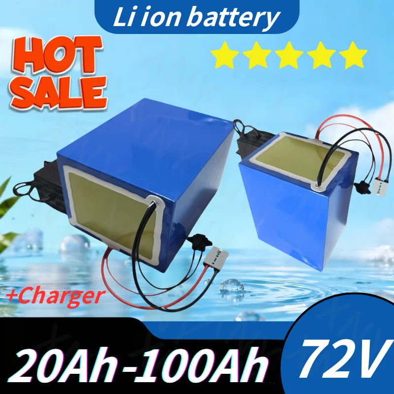 72V Lithium Ion Battery Pack High Power Motor Electric Vehicles LiPo 100Ah/200Ah/300Ah up to 15000W
72V Lithium Ion Battery Pack High Power Motor Electric Vehicles LiPo 100Ah/200Ah/300Ah up to 15000W