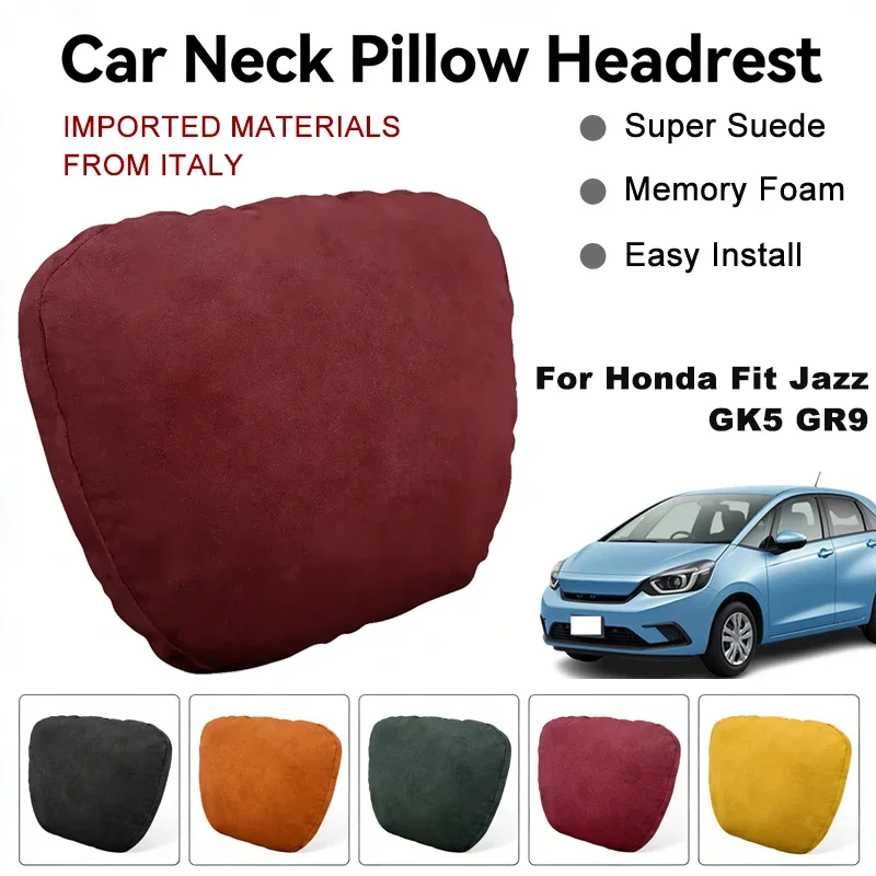 Italy Suede Car Neck Rest Pillow For Honda Fit Jazz GK5 GR9 Seat Head Neck Support Cushion Auto Interior Parts
Italy Suede Car Neck Rest Pillow For Honda Fit Jazz GK5 GR9 Seat Head Neck Support Cushion Auto Interior Parts