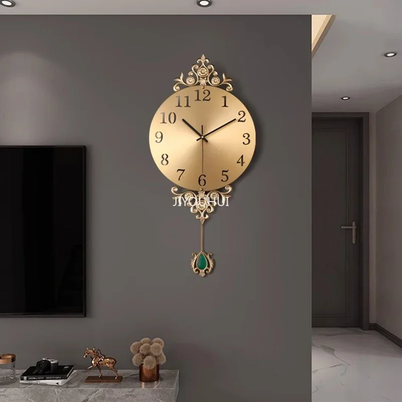 Pendulum Modern Wall Clocks Modern Living Room Electronic Korean European Wall Clock Movement Horloge Murale Room Decorations
Pendulum Modern Wall Clocks Modern Living Room Electronic Korean European Wall Clock Movement Horloge Murale Room Decorations