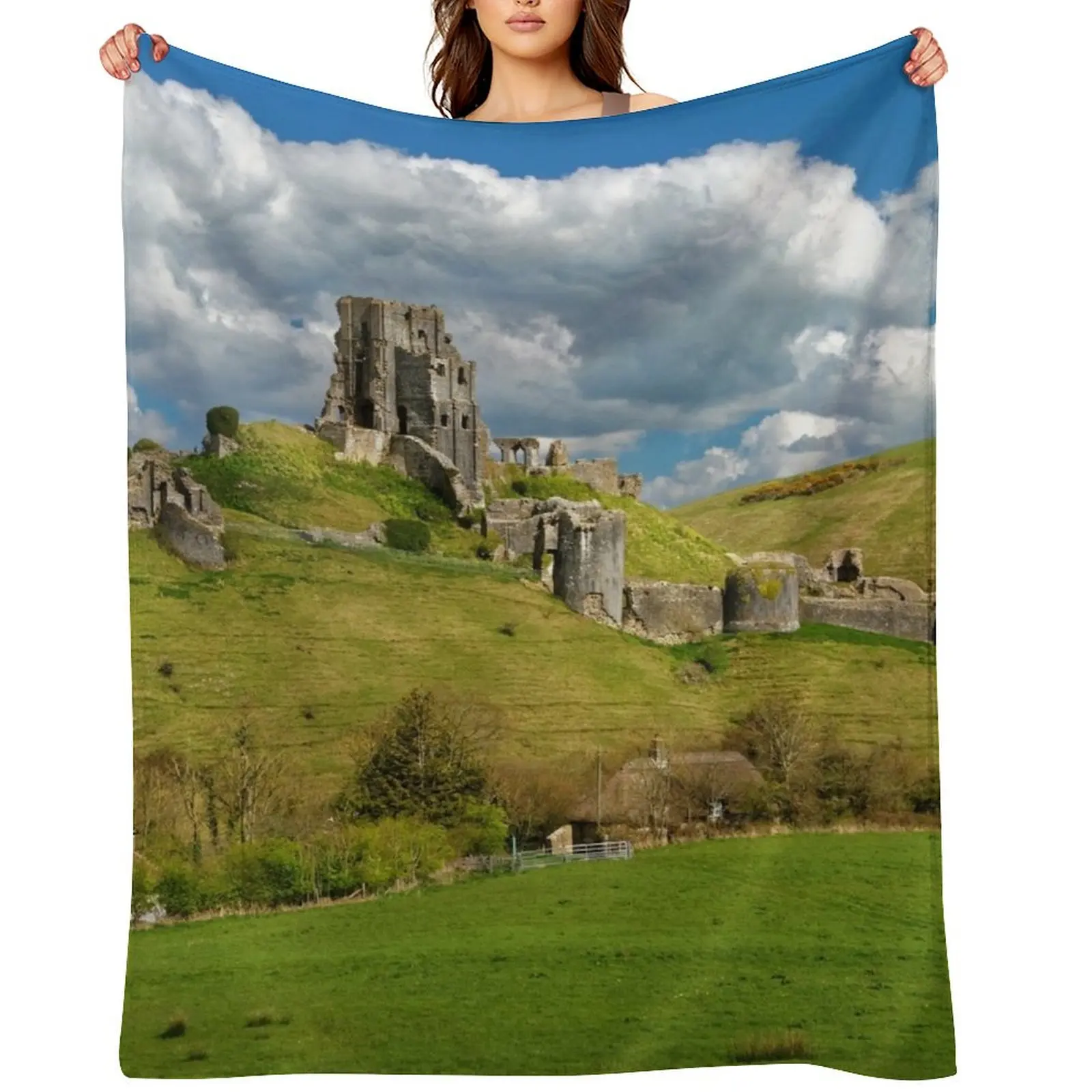 Corfe Castle Throw Blanket warm winter Cute Plaid Cute christmas decoration Blankets
Corfe Castle Throw Blanket warm winter Cute Plaid Cute christmas decoration Blankets
