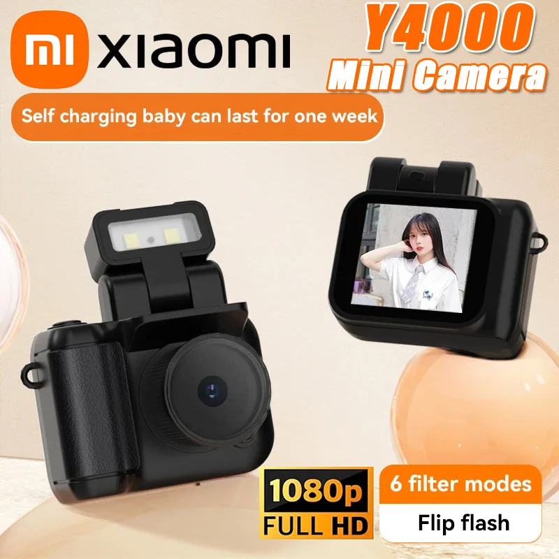 Xiaomi Y4000 Keychain Mini Camera TF Card Compatible With 1.44 Inch Screen Small Camera Digital Camera For Kids Micro Camcorder
Xiaomi Y4000 Keychain Mini Camera TF Card Compatible With 1.44 Inch Screen Small Camera Digital Camera For Kids Micro Camcorder