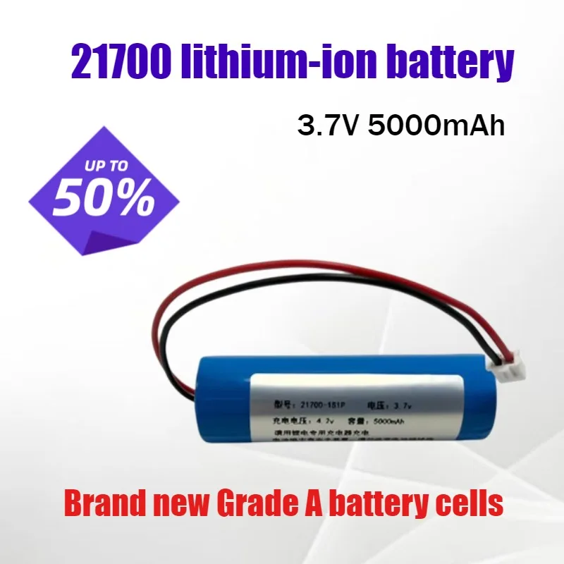 21700 3.7V 5000mahLarge-capacity Hair Straightener Maintenance Lights Outdoor Lighting Rechargeable Lithium Batteries
21700 3.7V 5000mahLarge-capacity Hair Straightener Maintenance Lights Outdoor Lighting Rechargeable Lithium Batteries