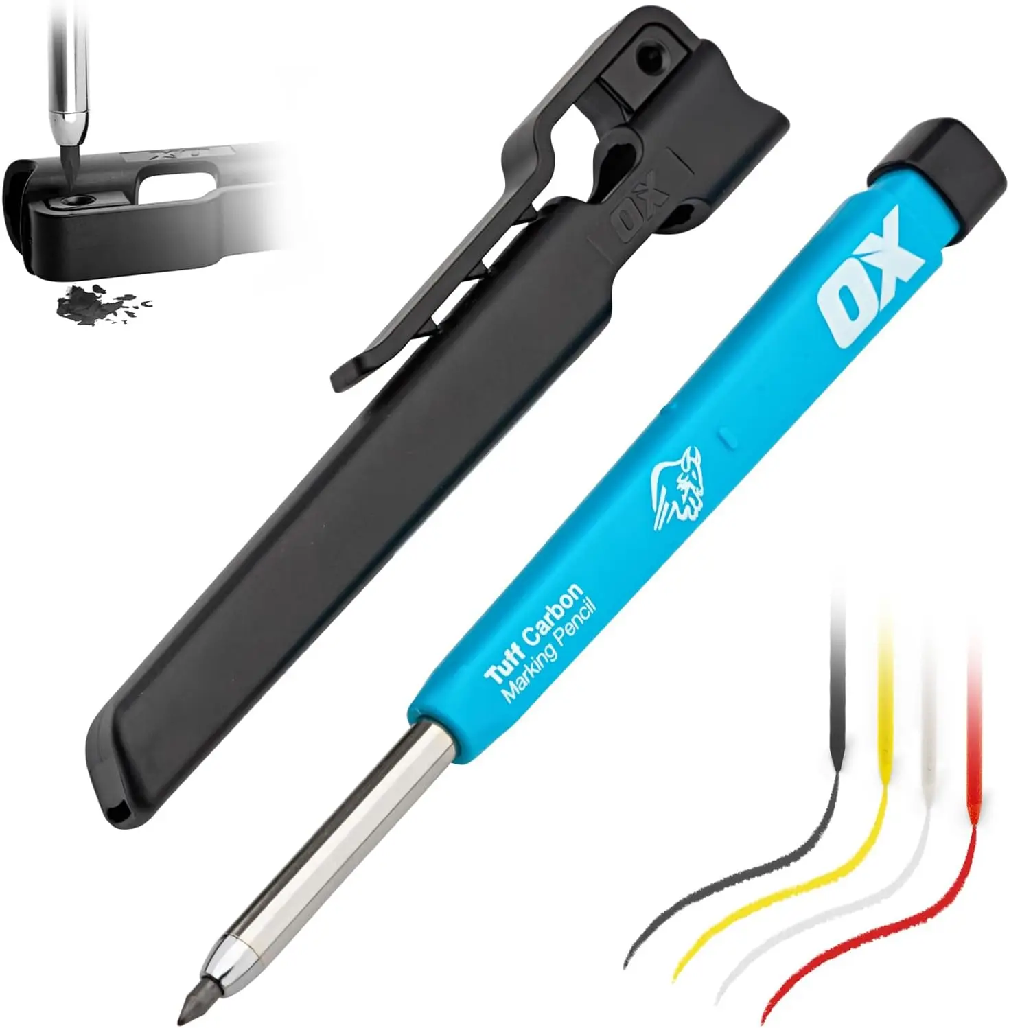 Heavy Duty Mechanical Carpenter Pencil Set with Belt Clip, Sharpener & 4 Refills – Precision 2.8mm Lead for Woodworking, Framing, Construction
Heavy Duty Mechanical Carpenter Pencil Set with Belt Clip, Sharpener & 4 Refills – Precision 2.8mm Lead for Woodworking, Framing, Construction