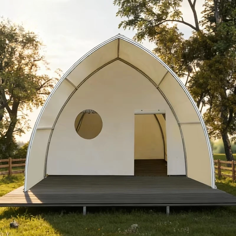 Family Luxury Camping Tent Aluminum Alloy Frame PVC Top Waterproof Windproof for Hotel Camping Outdoor Leisure Place
Family Luxury Camping Tent Aluminum Alloy Frame PVC Top Waterproof Windproof for Hotel Camping Outdoor Leisure Place