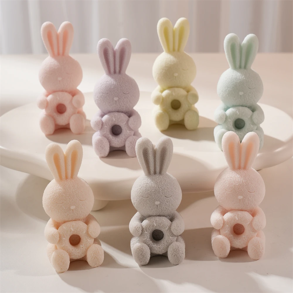 Bunny Candle Silicone Mold Rabbit Silicone Soy Wax Mould DIY Easter Home Decoration Rabbit Candle Mold
Bunny Candle Silicone Mold Rabbit Silicone Soy Wax Mould DIY Easter Home Decoration Rabbit Candle Mold