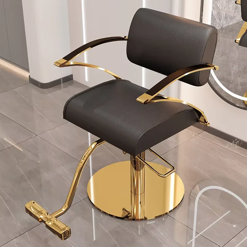 Beauty Ergonomic Barber Chairs Nordic Modern Trendy Comfortable Salon Chair Simple Quality Sillon Barbero Salon Furniture
Beauty Ergonomic Barber Chairs Nordic Modern Trendy Comfortable Salon Chair Simple Quality Sillon Barbero Salon Furniture
