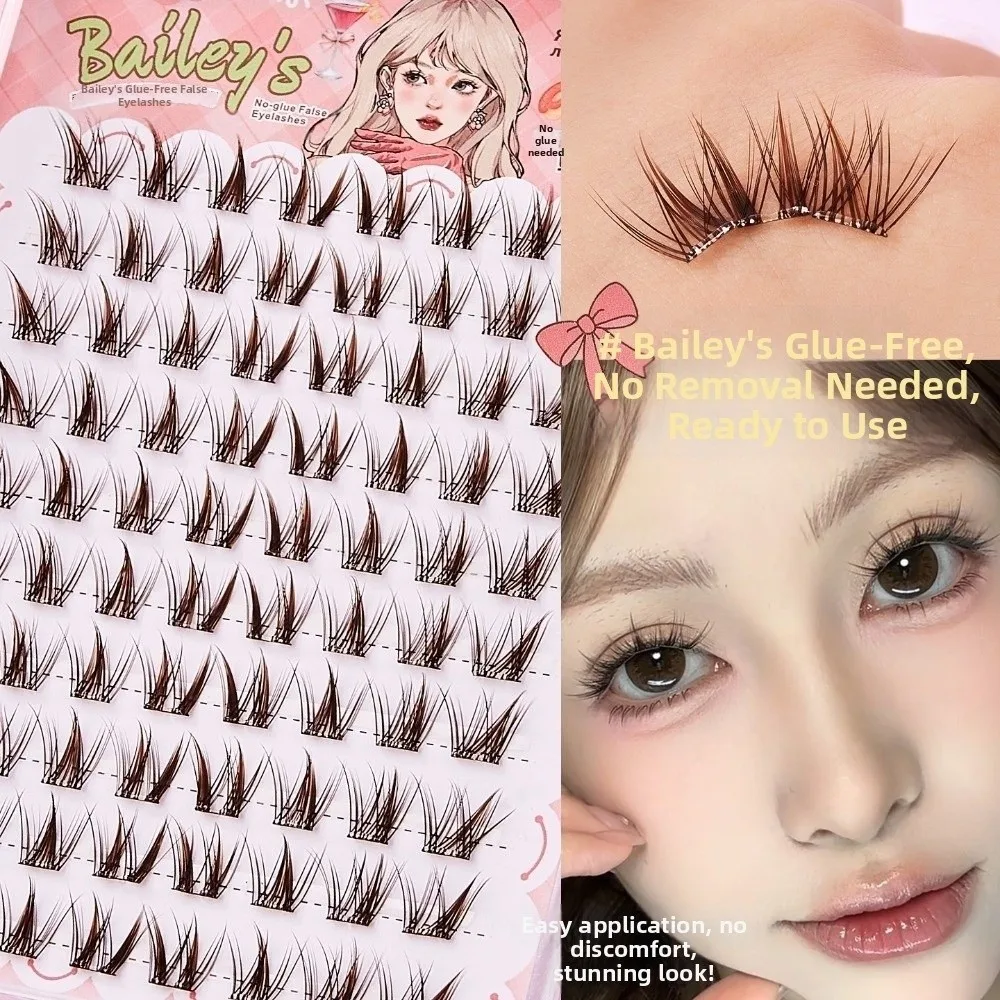 80 Clusters 11-12MM Self Adhesive False Eyelashes Easy to Wear Eye Makeup DIY Lashes Extension No Glue Needed Natural
80 Clusters 11-12MM Self Adhesive False Eyelashes Easy to Wear Eye Makeup DIY Lashes Extension No Glue Needed Natural