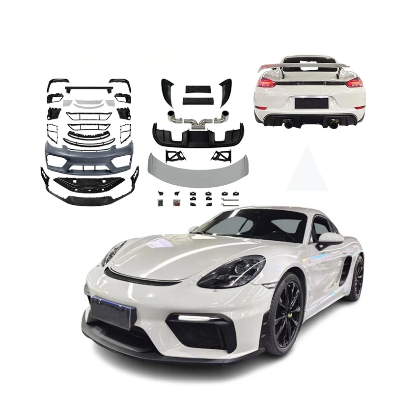 Front Bumper Bodykit Rear Diffuser Facelift Spoiler Cayman Boxster 718 Upgr GT4 Style
Front Bumper Bodykit Rear Diffuser Facelift Spoiler Cayman Boxster 718 Upgr GT4 Style