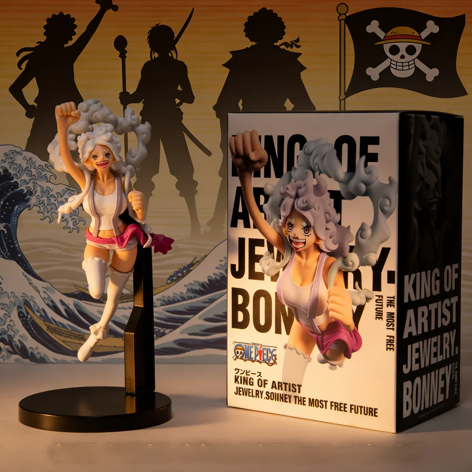 Bandai Banpresto Anime Figure King Of Artist Jewelry Bonney The Most Free Future PVC Collection Model Figurine Toys Fans Gifts
Bandai Banpresto Anime Figure King Of Artist Jewelry Bonney The Most Free Future PVC Collection Model Figurine Toys Fans Gifts