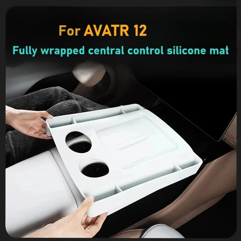 For Changan AVATAR 07 Car Center Console Wireless Charging Silicone Pad Protective Cushion Anti-slip Mat Car Interior Accessory
For Changan AVATAR 07 Car Center Console Wireless Charging Silicone Pad Protective Cushion Anti-slip Mat Car Interior Accessory