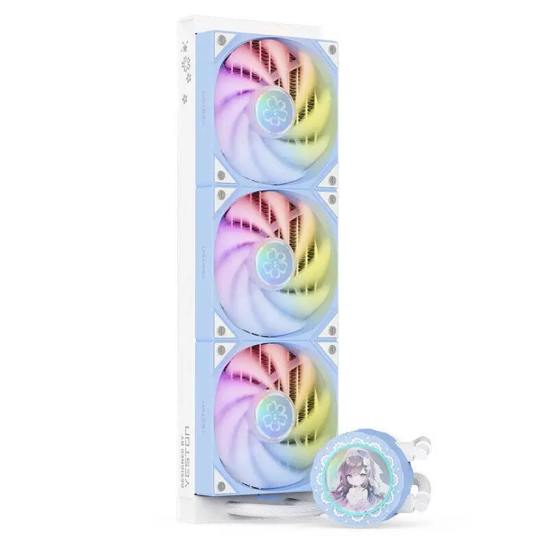Sakura Hitomi Flower Marriage YT360 Water Cooled Radiator Light RGB Minimalist Style AMDINTEL Universal
Sakura Hitomi Flower Marriage YT360 Water Cooled Radiator Light RGB Minimalist Style AMDINTEL Universal