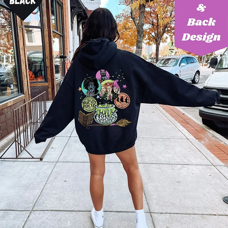 Halloween Autumn Sweatshirt Halloween Witch Printed Hoodie Women's Hoodie Loose Oversized Casual Autumn/Winter Fashion Shirt
Halloween Autumn Sweatshirt Halloween Witch Printed Hoodie Women's Hoodie Loose Oversized Casual Autumn/Winter Fashion Shirt