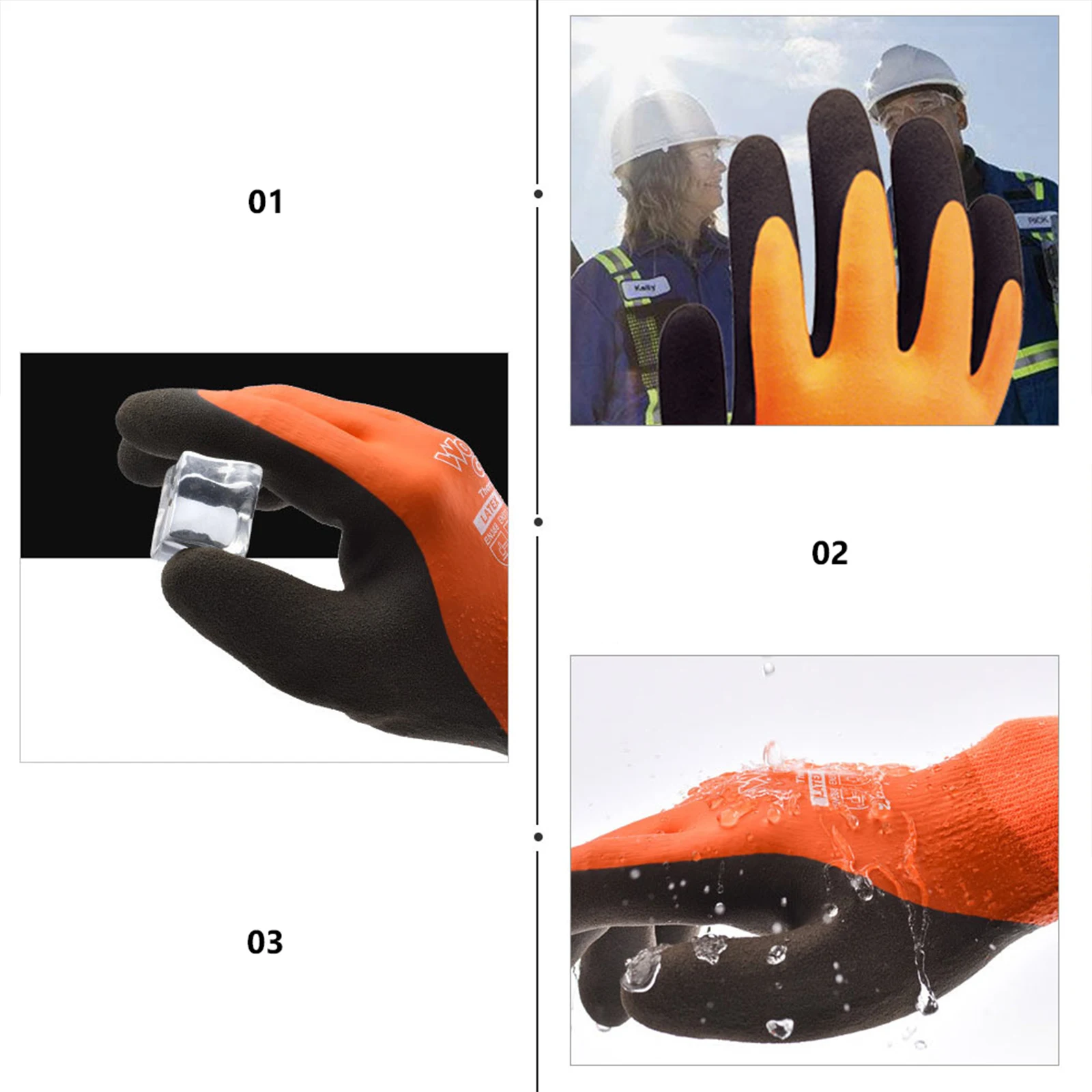 Warm Gloves Cold-proof Low Temperature Resistant Anti-cold Labor Protective Rubber Waterproof Gardening Winter
Warm Gloves Cold-proof Low Temperature Resistant Anti-cold Labor Protective Rubber Waterproof Gardening Winter