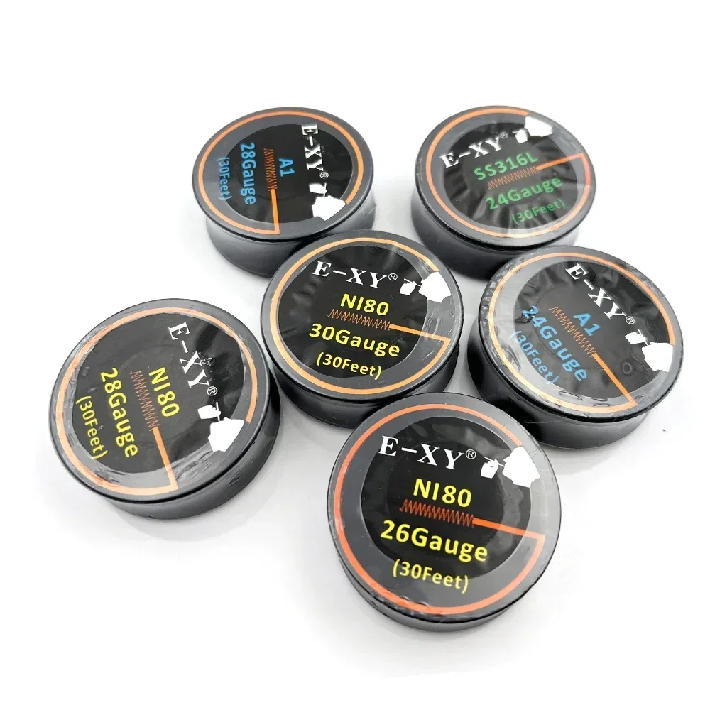 Heating Wire A1 Ni80 SS316L Resistance 30 Feet 24 26 28 30 Gauge Rebuildable DIY Wicks Tools Accessories
Heating Wire A1 Ni80 SS316L Resistance 30 Feet 24 26 28 30 Gauge Rebuildable DIY Wicks Tools Accessories