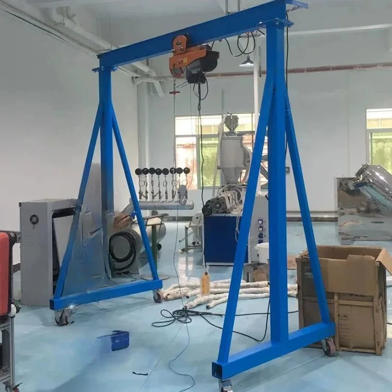 Hand Push Mobile Gantry Crane Detachable 1 Ton 2 Ton 3 Ton Lifting Small Crane Custom Support
Hand Push Mobile Gantry Crane Detachable 1 Ton 2 Ton 3 Ton Lifting Small Crane Custom Support