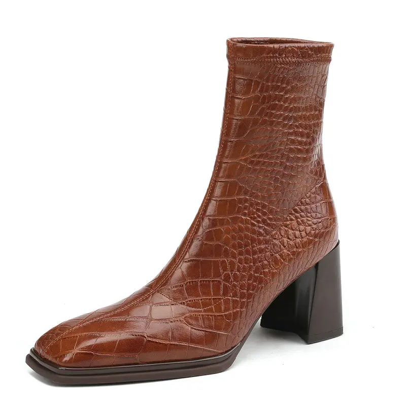Classic Slip-On Ankle Boots For Women 2022 Autumn Winter Genuine Leather Shoes Woman Office Lady Retro Winter Boots
Classic Slip-On Ankle Boots For Women 2022 Autumn Winter Genuine Leather Shoes Woman Office Lady Retro Winter Boots