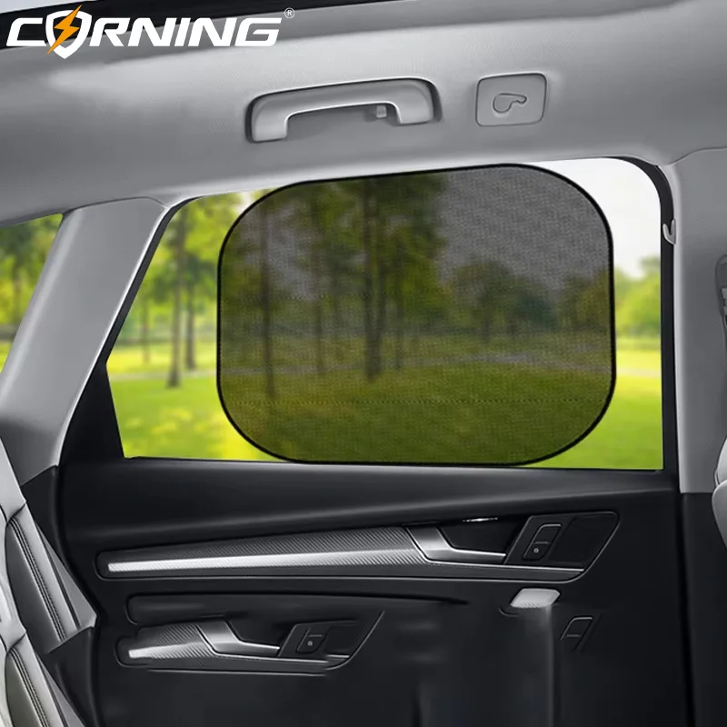 2pcs Car Side Window Sunshade with Suction Cups Breathable Mesh UV Protection Privacy Sun Curtain Universal For Sedan SUV MPV
2pcs Car Side Window Sunshade with Suction Cups Breathable Mesh UV Protection Privacy Sun Curtain Universal For Sedan SUV MPV
