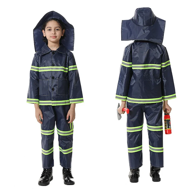 Halloween Firefighter Costume Children's Day Costumes Police Officer Worker Kids' Role-Playing Costumes
Halloween Firefighter Costume Children's Day Costumes Police Officer Worker Kids' Role-Playing Costumes