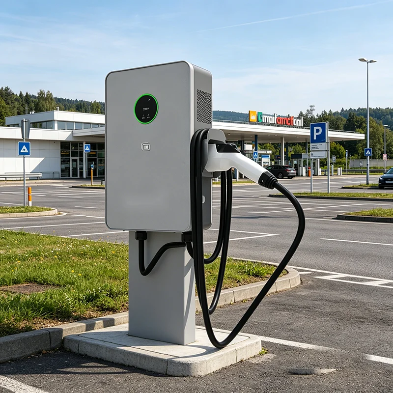220kW CCS1 Level 3 EV Charger, Cloud Data Tracking NACS Compatible DC Station
220kW CCS1 Level 3 EV Charger, Cloud Data Tracking NACS Compatible DC Station