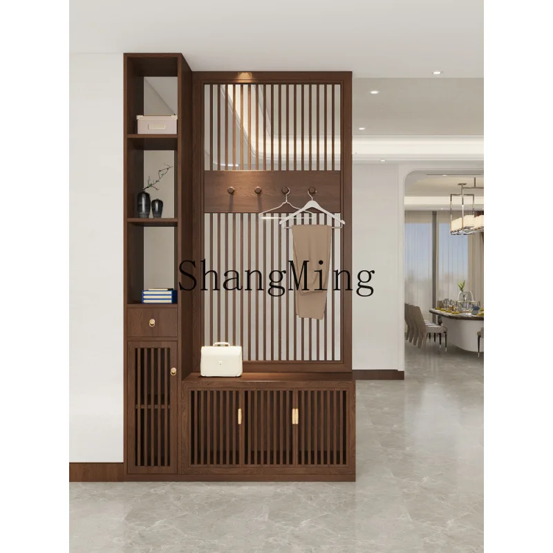 FG all solid wood home screen partition cabinet entrance living room shoe change stool rack
FG all solid wood home screen partition cabinet entrance living room shoe change stool rack