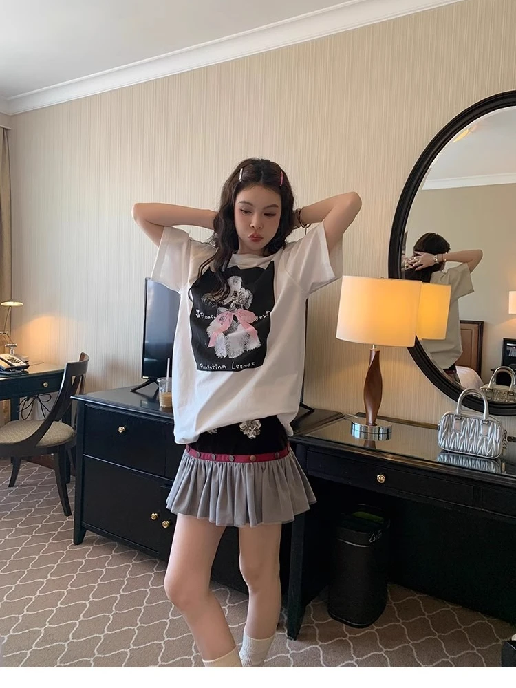 Vintage Jam Velvet Splicing Decorated Flower Pleated Skirt Regulai Fit Faldones Para Mujer
Vintage Jam Velvet Splicing Decorated Flower Pleated Skirt Regulai Fit Faldones Para Mujer