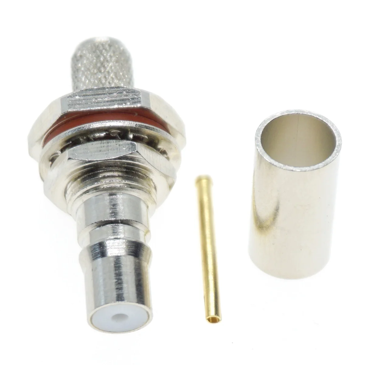 QMA Female Bulkhead Crimp for r LMR195 RG58 RG400 RG142 Cable Lot RF Connector
QMA Female Bulkhead Crimp for r LMR195 RG58 RG400 RG142 Cable Lot RF Connector