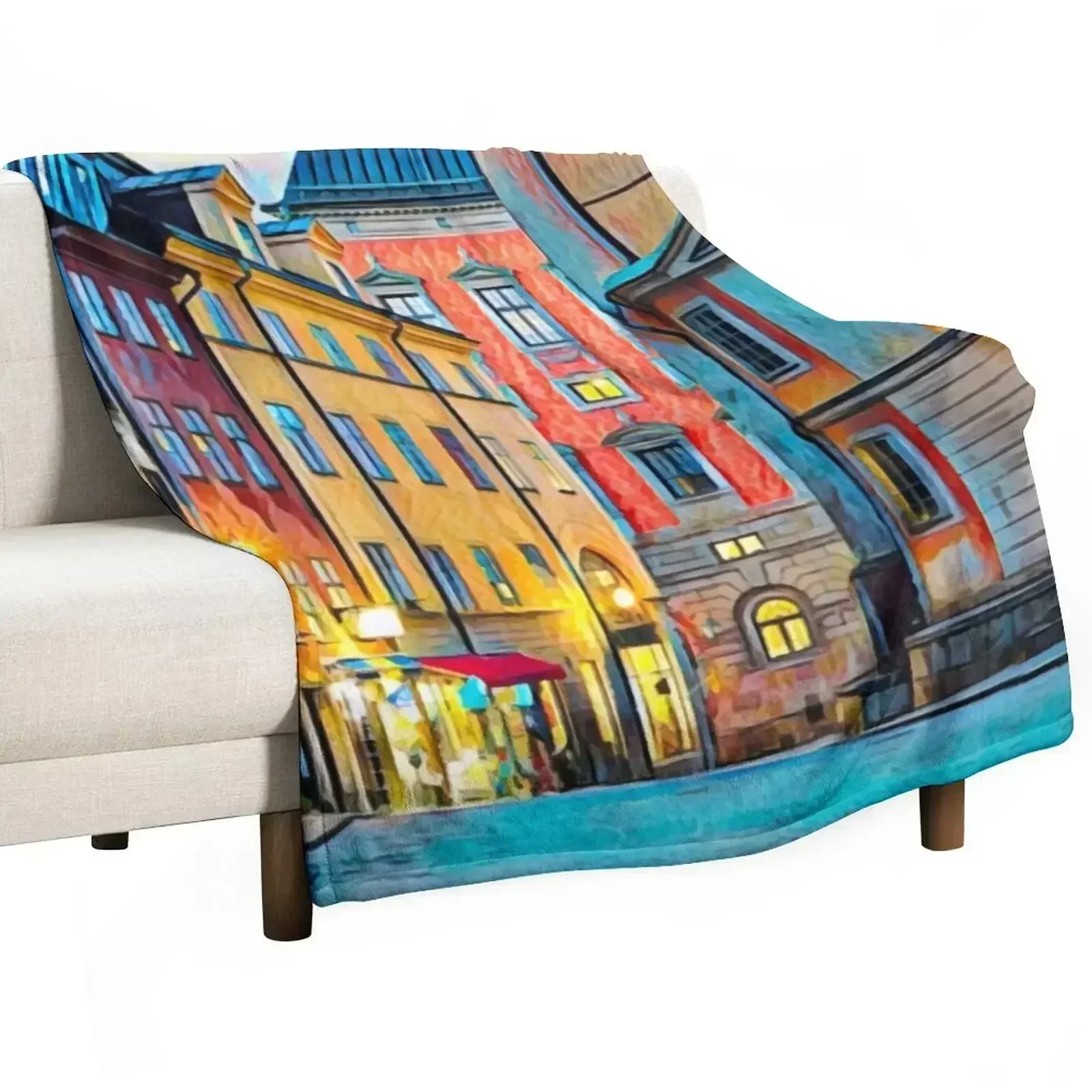 Stockholm Streets Sweden Throw Blanket Luxurious Soft Blanket Holiday Gift for Family
Stockholm Streets Sweden Throw Blanket Luxurious Soft Blanket Holiday Gift for Family