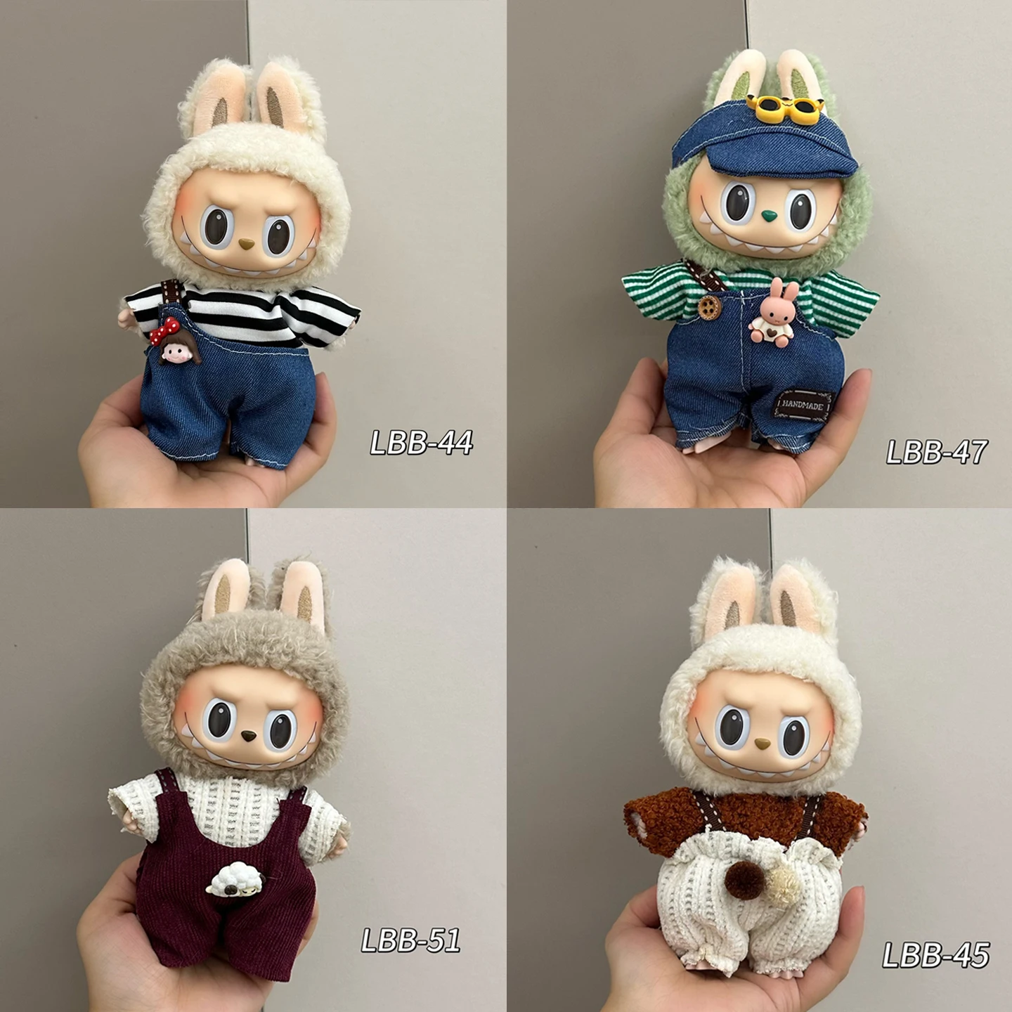 17cm Mini Plush Doll Clothes Outfit Accessories For Korea Kpop Exo Labubu Idol Dolls Party Fashion Clothing
17cm Mini Plush Doll Clothes Outfit Accessories For Korea Kpop Exo Labubu Idol Dolls Party Fashion Clothing