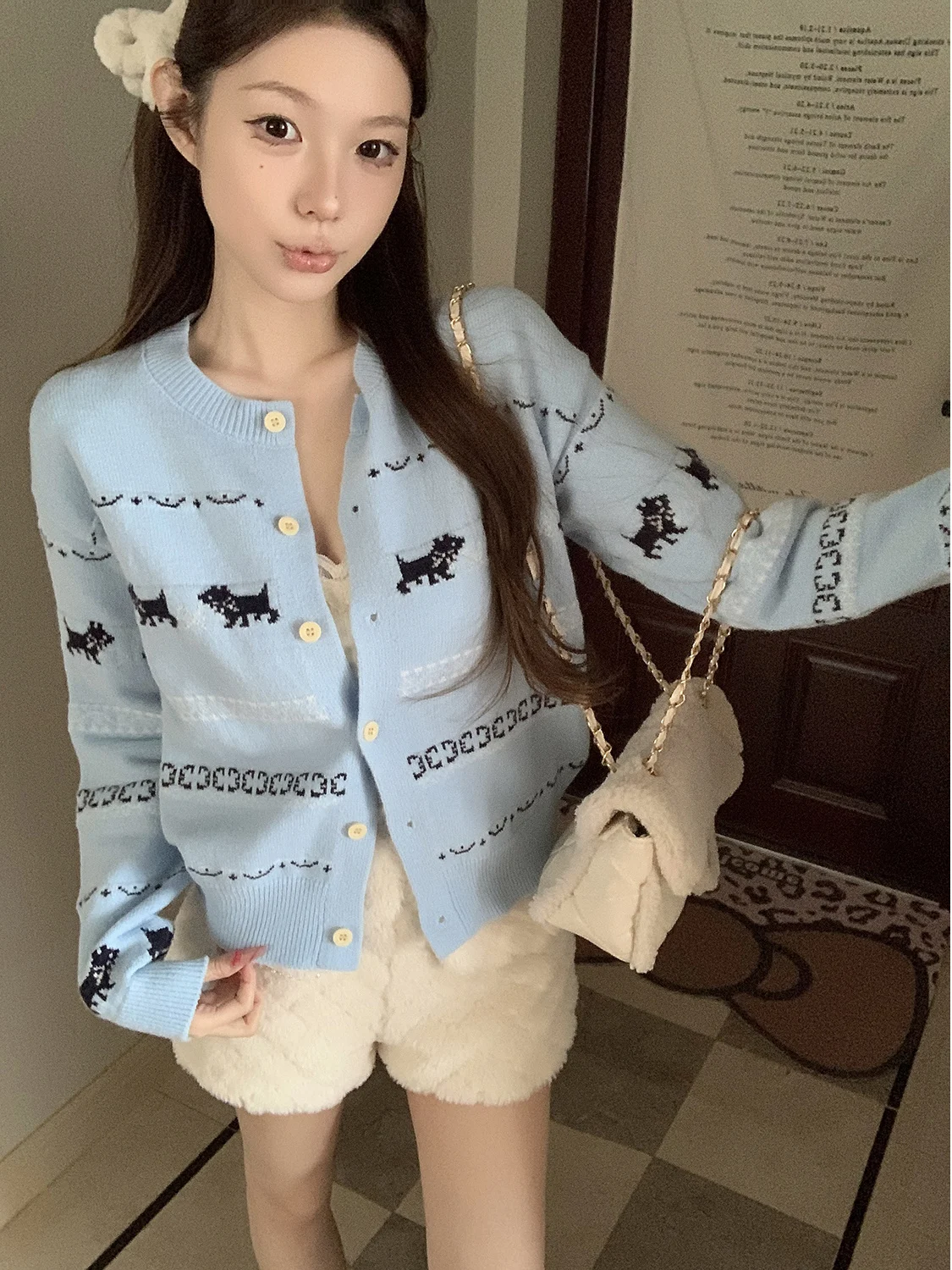 Корейский круглый вязаный свитер в полоску в стиле ретро, женский свободный вязаный джет, зимний модный открытый кардиган
Корейский круглый вязаный свитер в полоску в стиле ретро, женский свободный вязаный джет, зимний модный открытый кардиган