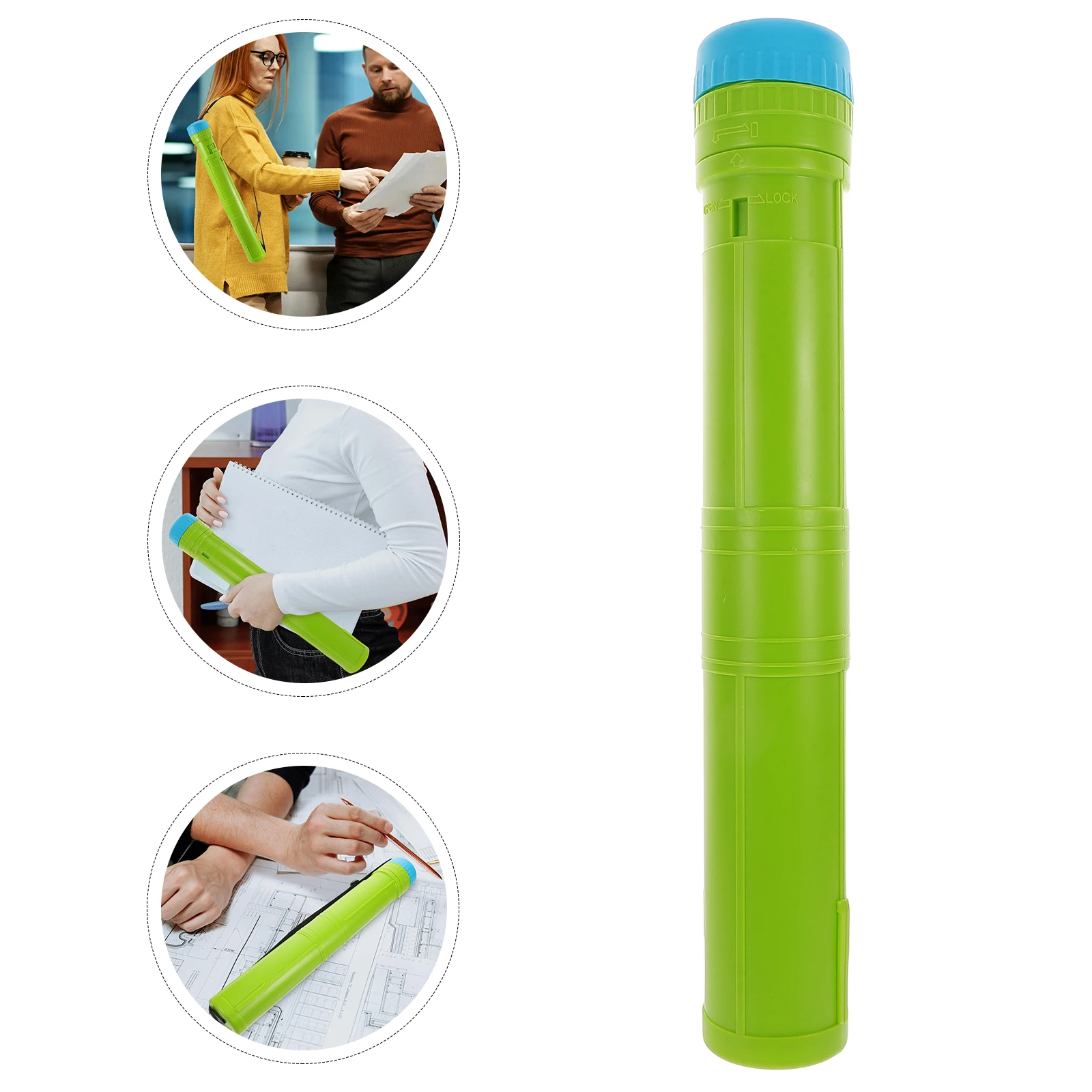 Plastic Telescopic Painting Tube Expandable Blueprint Tubes Storage Container Art
Plastic Telescopic Painting Tube Expandable Blueprint Tubes Storage Container Art