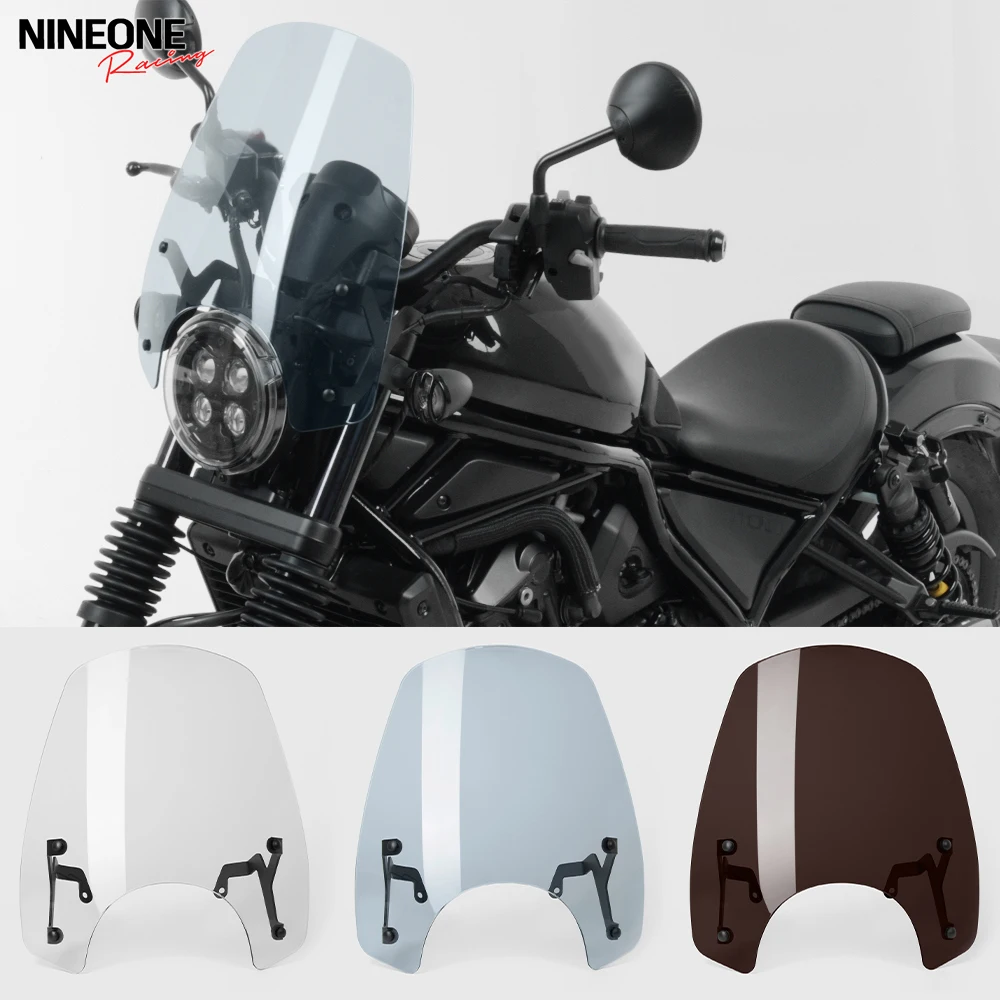 Front Windscreen Windshield Screen Wind Shield Deflector Protector Replacement For HONDA Rebel CMX 1100 CMX1100 2021-2025
Front Windscreen Windshield Screen Wind Shield Deflector Protector Replacement For HONDA Rebel CMX 1100 CMX1100 2021-2025