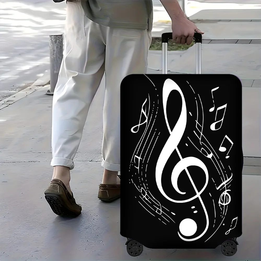 1PC Note Print luggage cover for luggage sizes 18-32 inches; stylish and resilient travel accessories to effectively protect
1PC Note Print luggage cover for luggage sizes 18-32 inches; stylish and resilient travel accessories to effectively protect