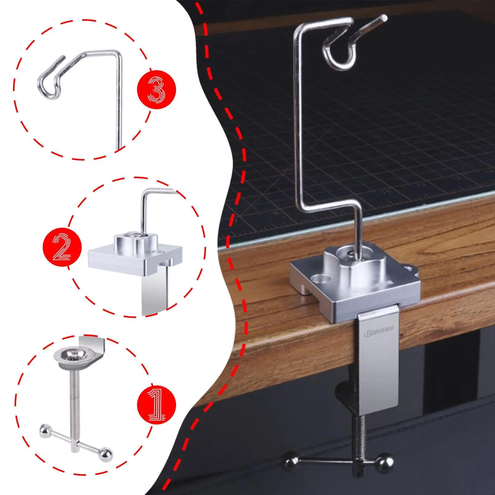 Airbrush Holder Tools Storage Holder Multifunctional Lightweight Adjustable
Airbrush Holder Tools Storage Holder Multifunctional Lightweight Adjustable
