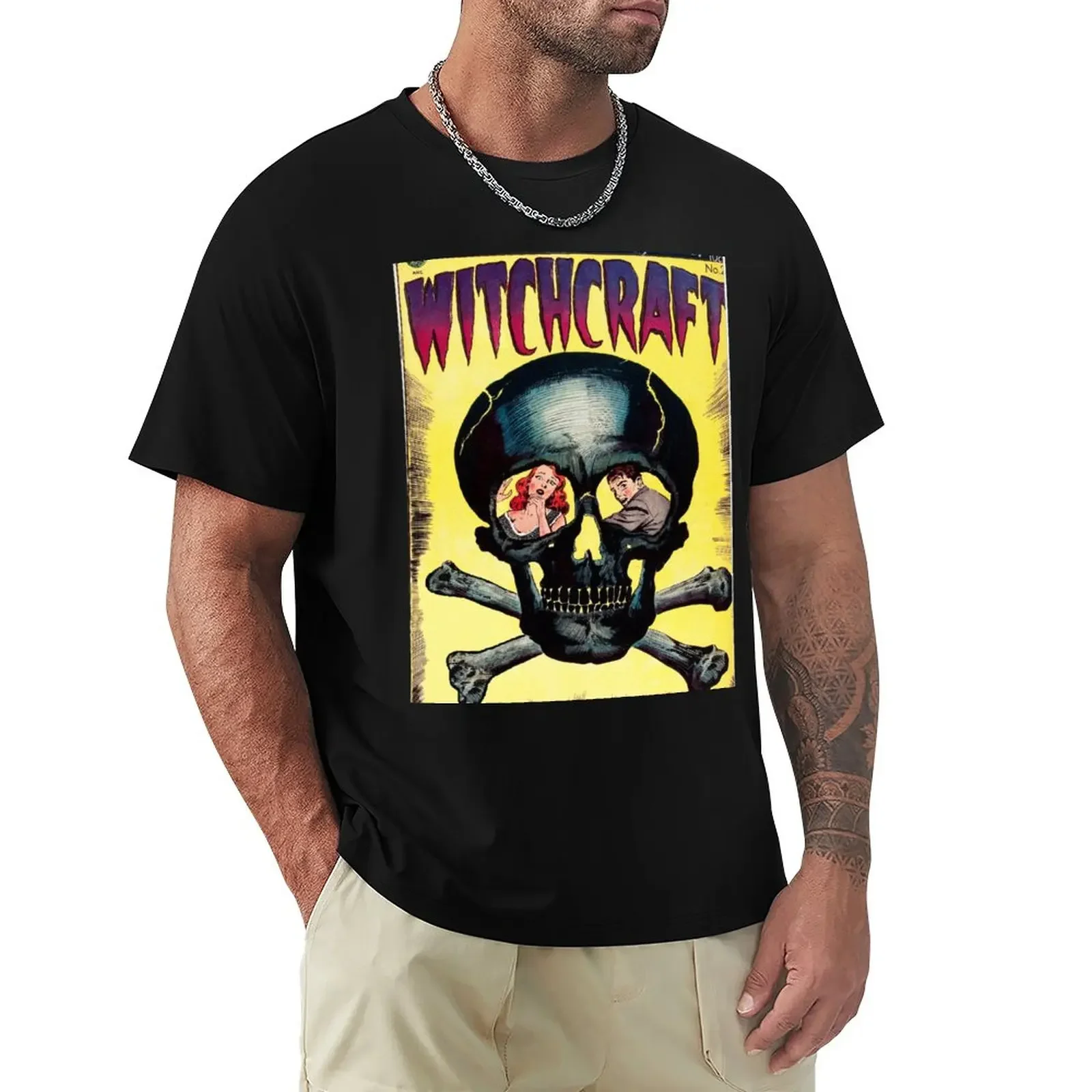 Witchcraft #2 (Classic Horror Comics Covers Series) T-Shirt tops heavyweights mens plain t shirts
Witchcraft #2 (Classic Horror Comics Covers Series) T-Shirt tops heavyweights mens plain t shirts