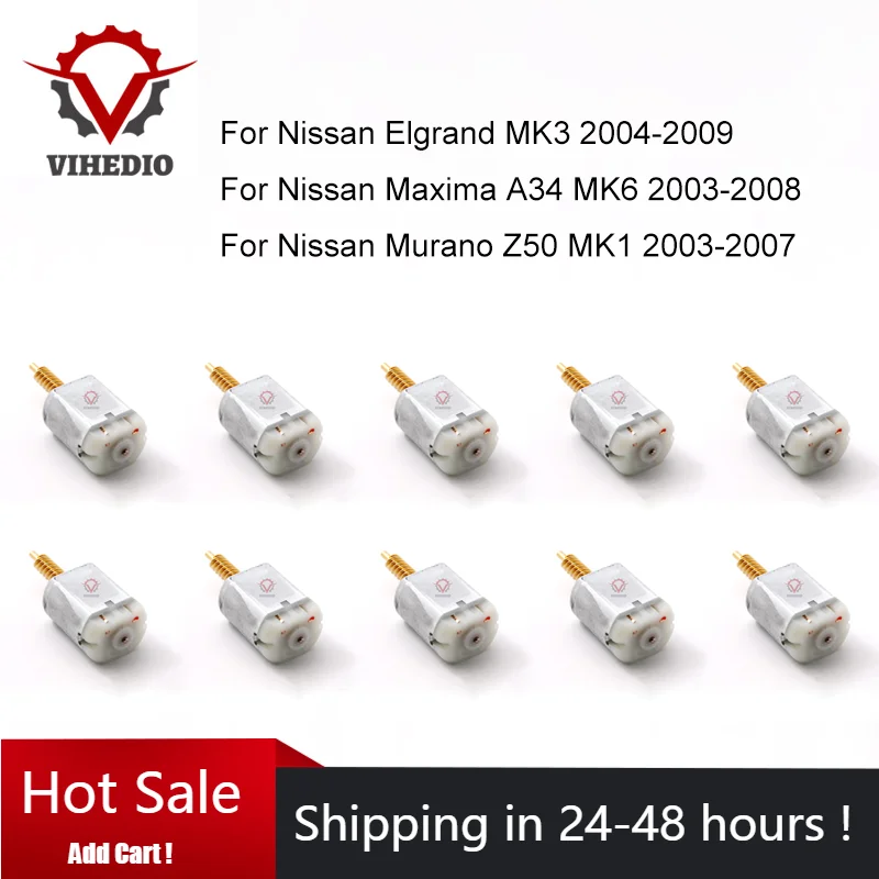 10PCS For Nissan Elgrand Maxima Murano 2004-2007 VD264Y08 Car Door Lock Actuator Core Motor 12V Repair High Quality Engine 
10PCS For Nissan Elgrand Maxima Murano 2004-2007 VD264Y08 Car Door Lock Actuator Core Motor 12V Repair High Quality Engine