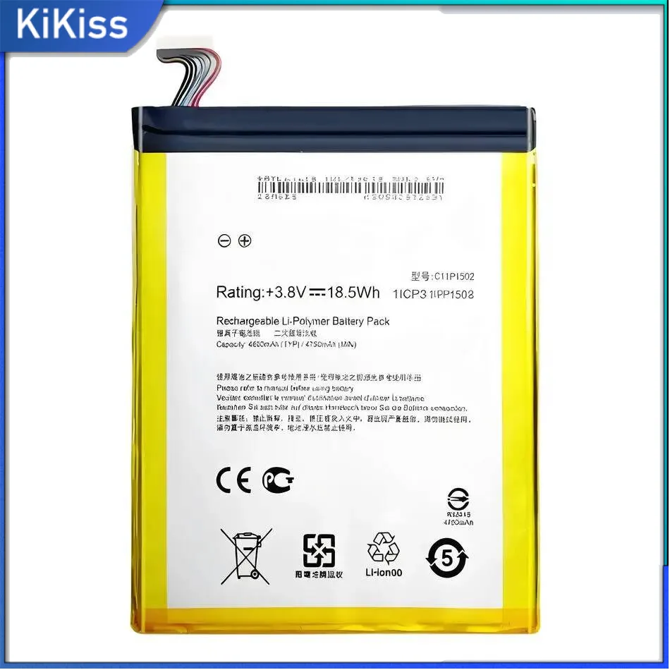 Tablet Battery Stable C11P1505 C11P1514 C11P1502 3450-4890Mah For Asus Zenpad 8.0,Z8 C S 3 7.0 8.0 10 Lte
Tablet Battery Stable C11P1505 C11P1514 C11P1502 3450-4890Mah For Asus Zenpad 8.0,Z8 C S 3 7.0 8.0 10 Lte