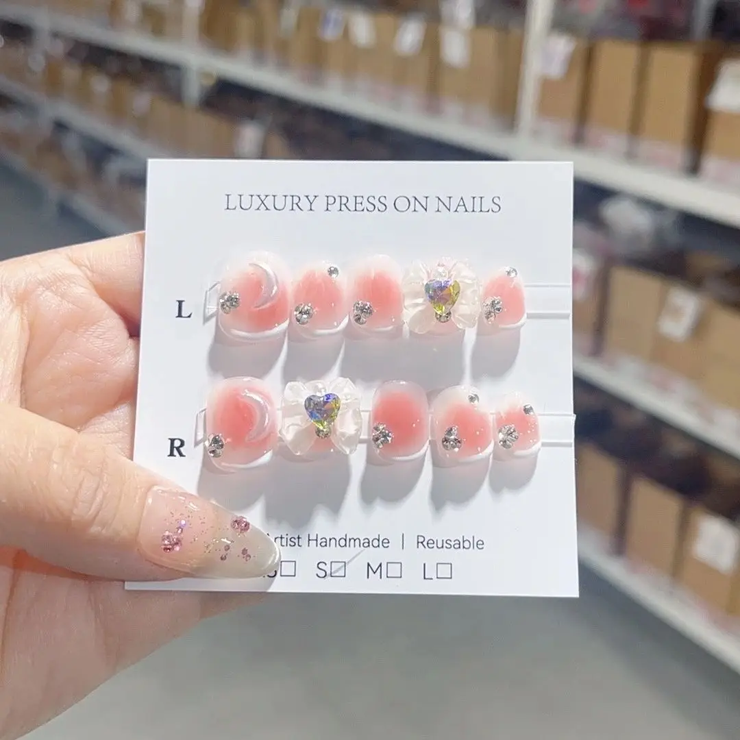 Wholesale Short Cheeky French Red Water Ice Moon Detachable High-Quality Reusable Elegant White Press On Nails.No.D093
Wholesale Short Cheeky French Red Water Ice Moon Detachable High-Quality Reusable Elegant White Press On Nails.No.D093