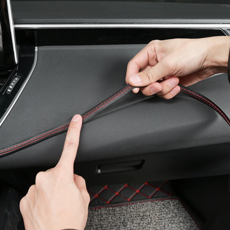 Luxury Car Mouldings Trim Pu Leather Braid Decorative Line Strip For Door Dashboard Sticker Car Interior DIY Strips Universal
Luxury Car Mouldings Trim Pu Leather Braid Decorative Line Strip For Door Dashboard Sticker Car Interior DIY Strips Universal