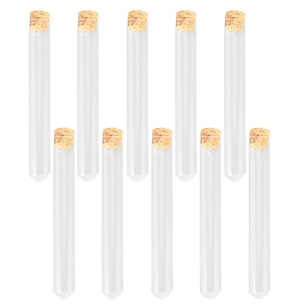 10 шт. прозрачных стеклянных пробирок с круглым дном, с деревянными пробковыми крышками, герметичные, с гладкими стенками, с точной шкалой, для лаборатории
10 шт. прозрачных стеклянных пробирок с круглым дном, с деревянными пробковыми крышками, герметичные, с гладкими стенками, с точной шкалой, для лаборатории