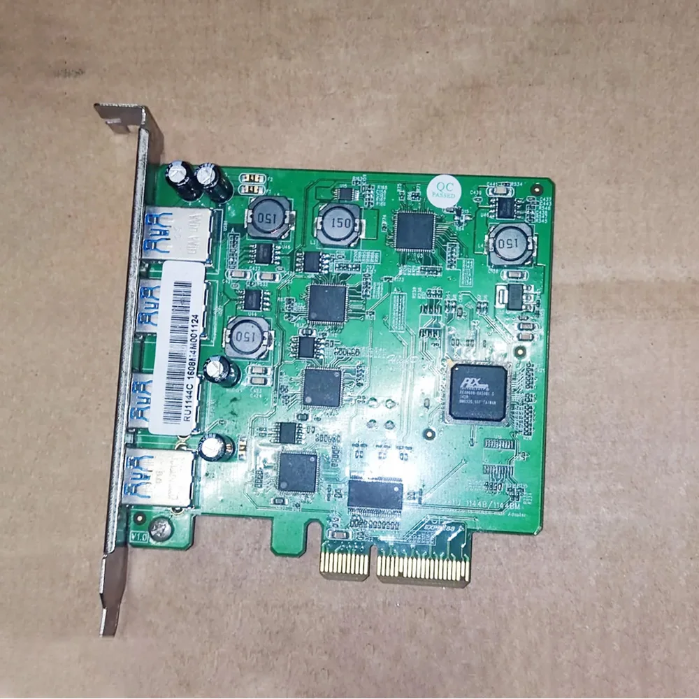 1144B-1144BM PCI-Express 2.0 to USB3.0 Four Channels Card
1144B-1144BM PCI-Express 2.0 to USB3.0 Four Channels Card