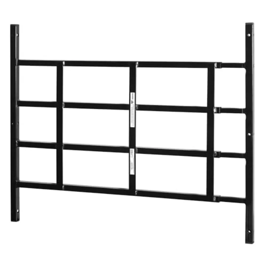 Segal S 4767 Carbon Steel Fixed 4-Bar Window Grill for Home Security and Child Safety, 21-1/4 In., 1 Set
Segal S 4767 Carbon Steel Fixed 4-Bar Window Grill for Home Security and Child Safety, 21-1/4 In., 1 Set