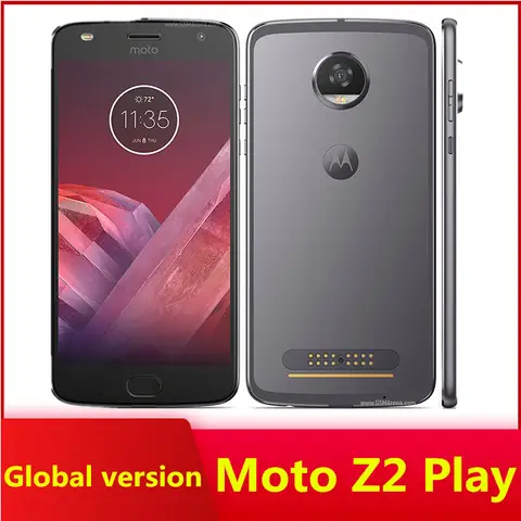 Motorola Moto Z2 Play  Refurbished-Original Unlocked  Edition 5.5 inches 4GB RAM 64GB ROM 12.0MP NFC 4G 3000mah