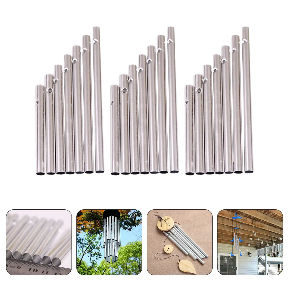 21pcs Aluminum Tube DIY Material Empty Silver Wind Chime Tubes for Kids Craft Garden Decoration Outdoor Metal Pipes
21pcs Aluminum Tube DIY Material Empty Silver Wind Chime Tubes for Kids Craft Garden Decoration Outdoor Metal Pipes
