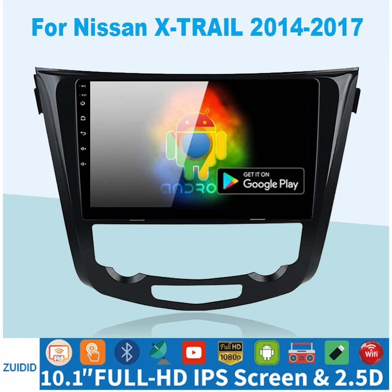 For Nissan X-Trail xtrail X Trail 3 T32 2013 - 2017 Qashqai 2 J11 Car Radio Multimedia Video Player Navigation GPS Android 10.1
For Nissan X-Trail xtrail X Trail 3 T32 2013 - 2017 Qashqai 2 J11 Car Radio Multimedia Video Player Navigation GPS Android 10.1