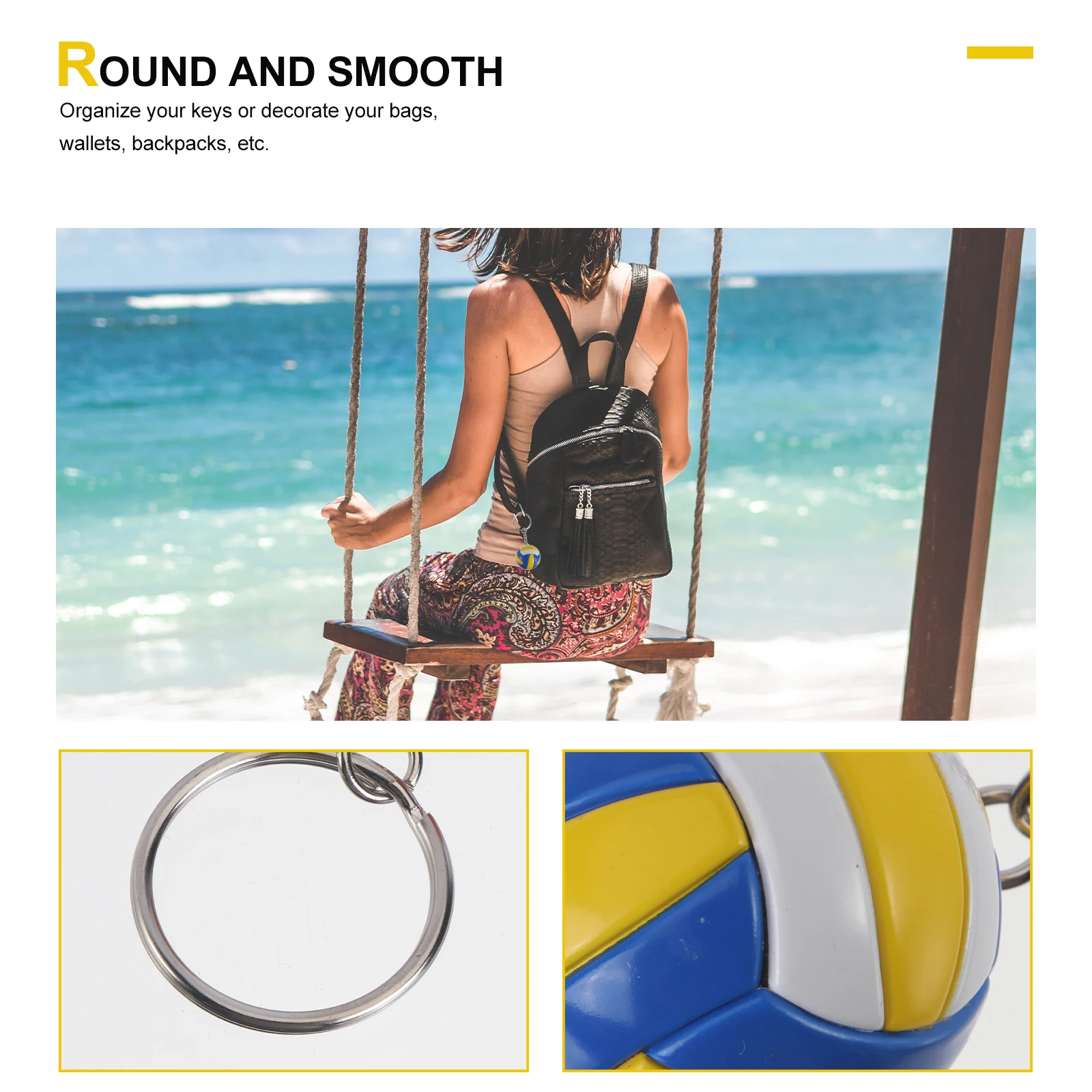2pcs Volleyball Keychains Durable Good Material Bag Pendant Key Chain Sports Style Gifts Mini Charms Gadgets Popular Accessories
2pcs Volleyball Keychains Durable Good Material Bag Pendant Key Chain Sports Style Gifts Mini Charms Gadgets Popular Accessories